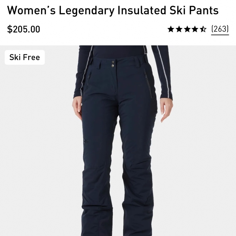 Helly Hansen Legendary Insulated ski pants
